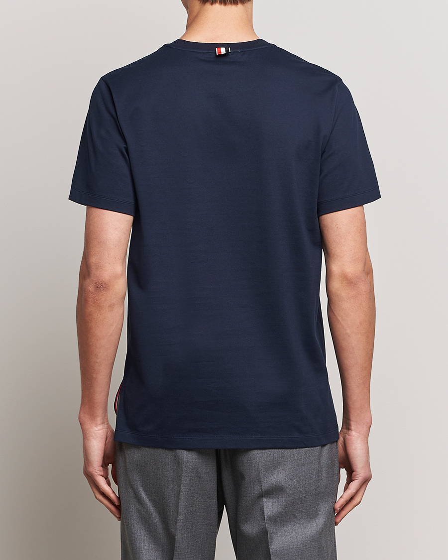 Herr | T-Shirts | Thom Browne | Relaxed Fit T-Shirt Navy