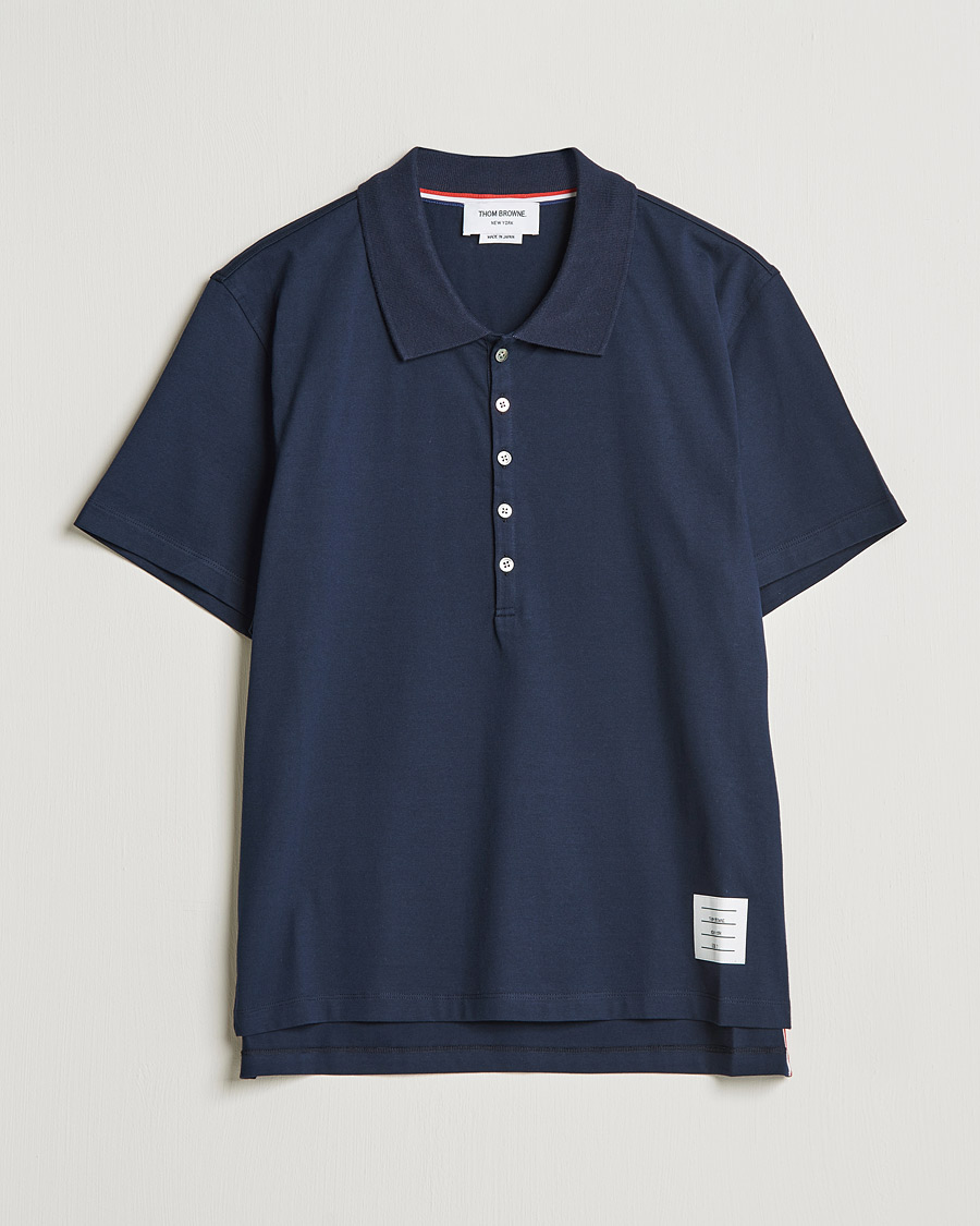 Herr |  | Thom Browne | Relaxed Fit Polo Navy