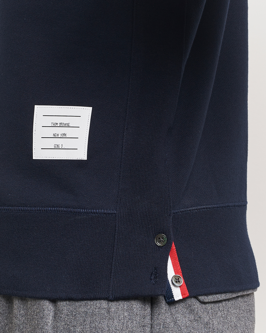 Herr | Tröjor | Thom Browne | 4 Bar Sweatshirt Navy