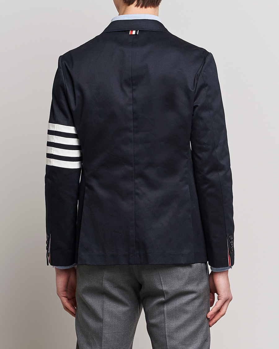 Herr | Kavajer | Thom Browne | Unconstructed Cotton Blazer Navy