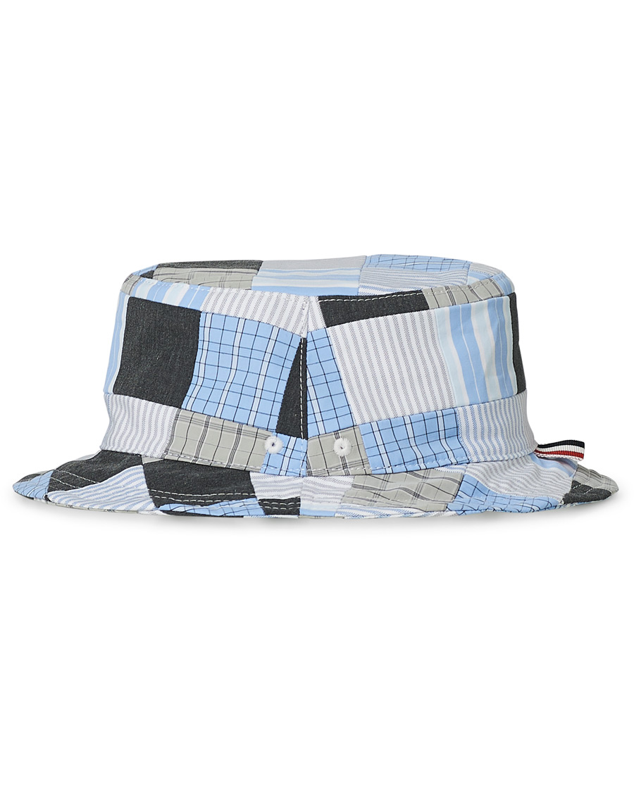 Herr | Thom Browne Bucket Hat Grey Patchwork | Thom Browne | Bucket Hat Grey Patchwork