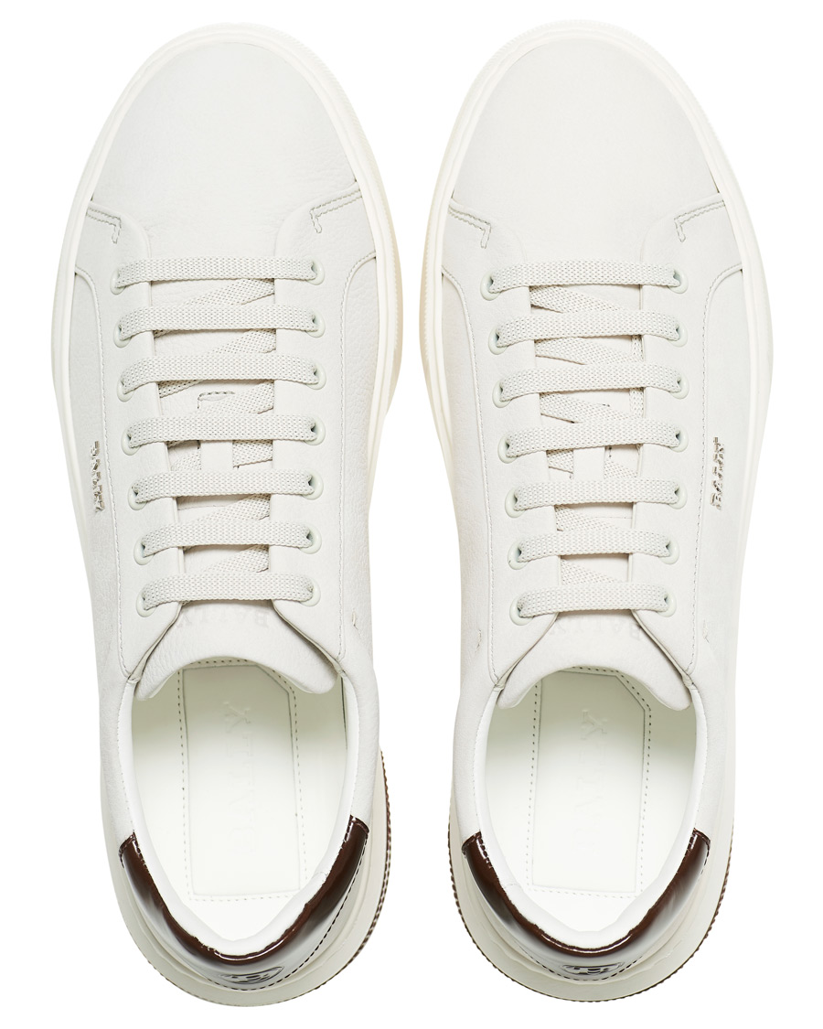 Herr | Bally Miky Sneaker Dusty White Suede | Bally | Miky Sneaker Dusty White Suede