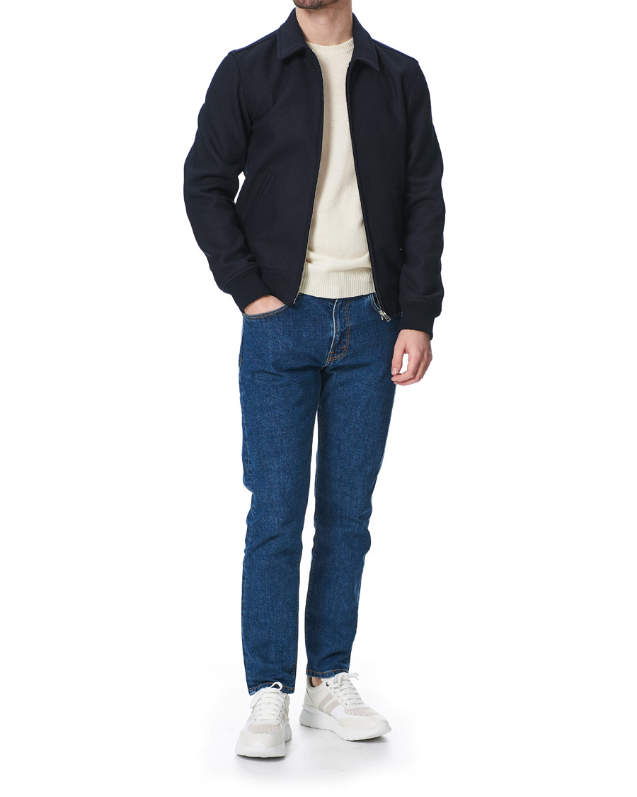 Herr | Bally Bison Running Sneaker White Calf | Bally | Bison Running Sneaker White Calf