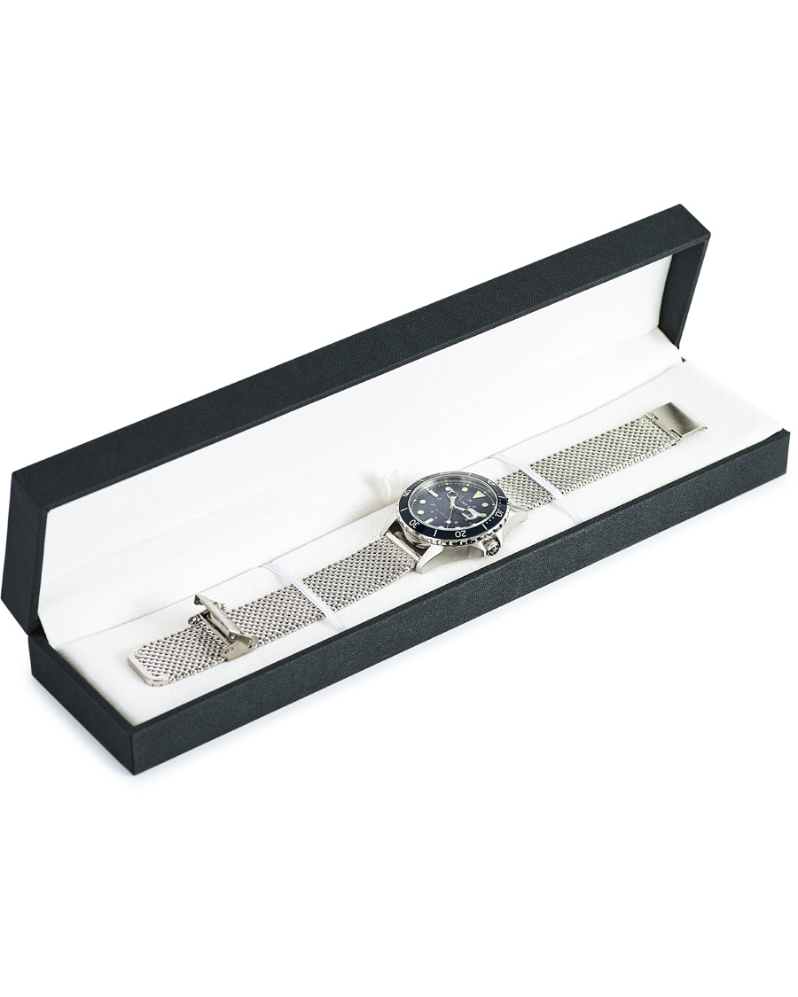 Herr | Timex Navi XL Automatic 41mm Steel/Blue Dial | Timex | Navi XL Automatic 41mm Steel/Blue Dial