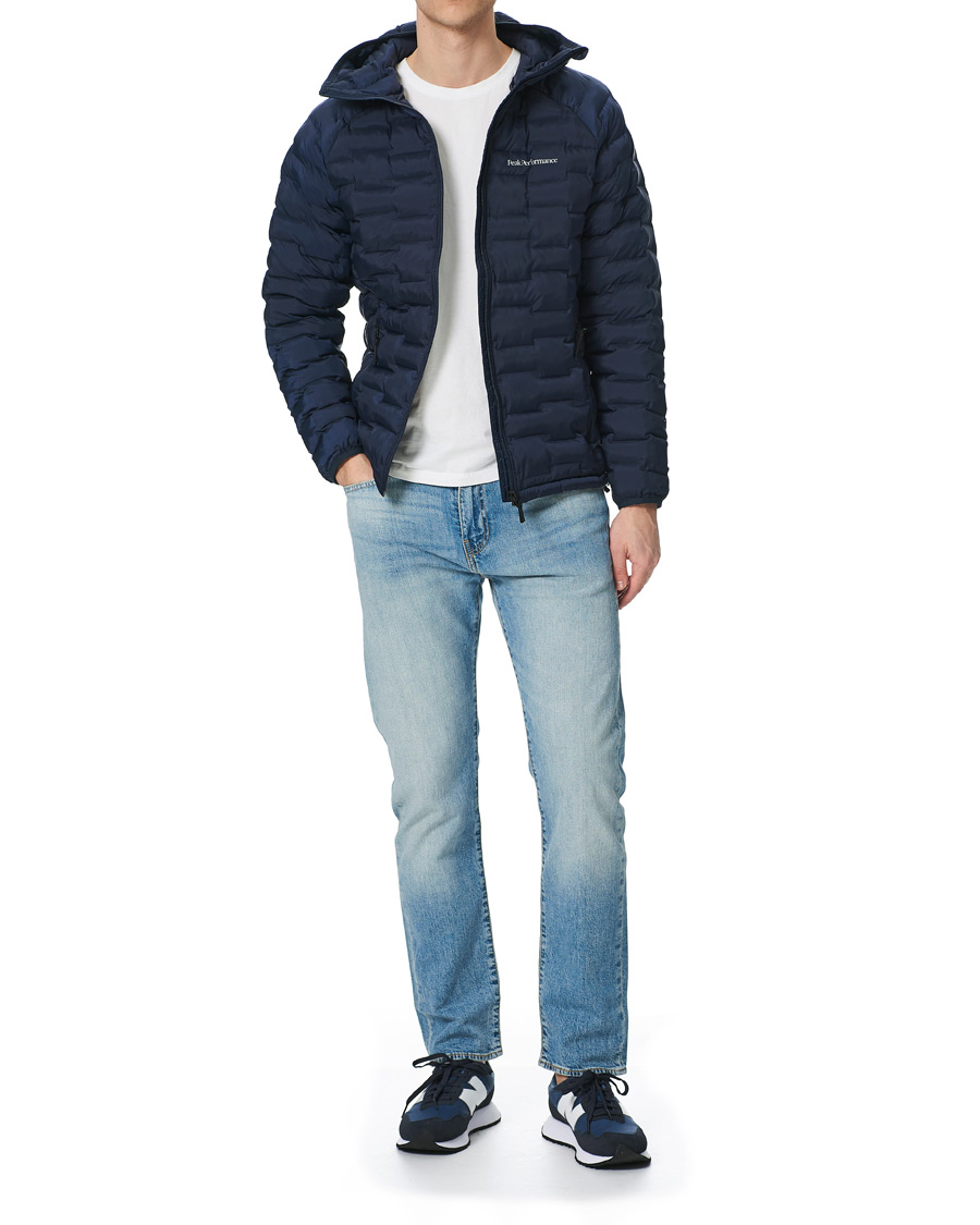 Herr | Jackor | Peak Performance | Argon Light Hooded Jacket Blue Shadow