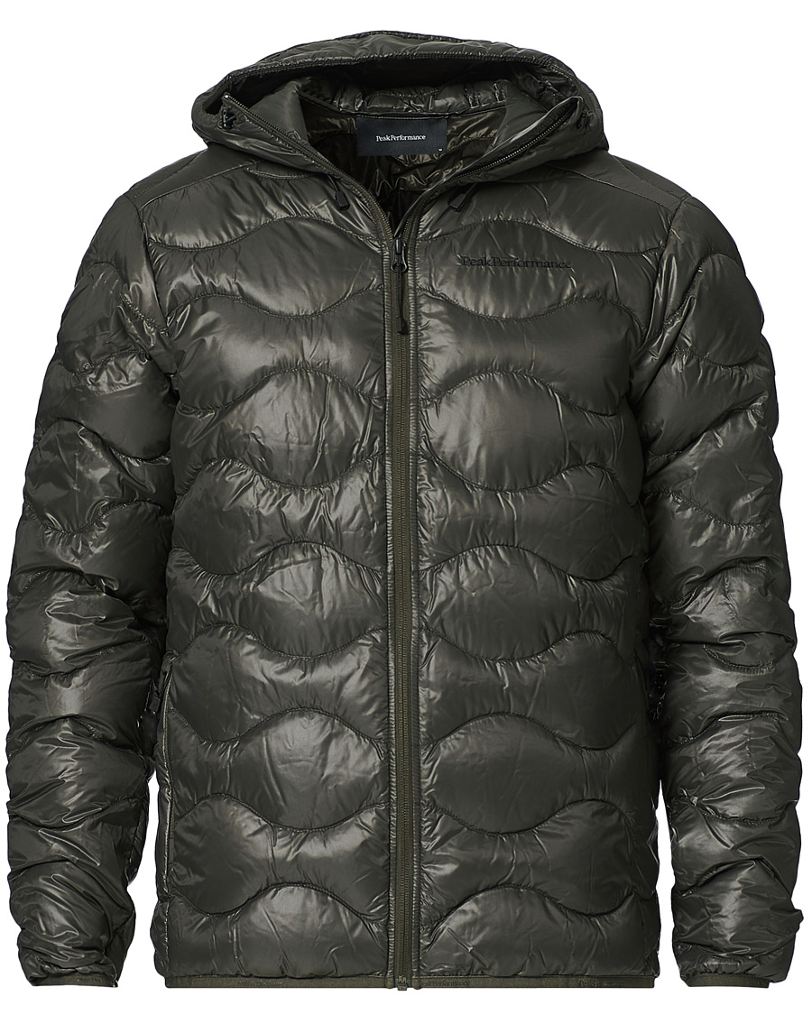 Herr | Jackor | Peak Performance | Helium Hooded Jacket Black Olive