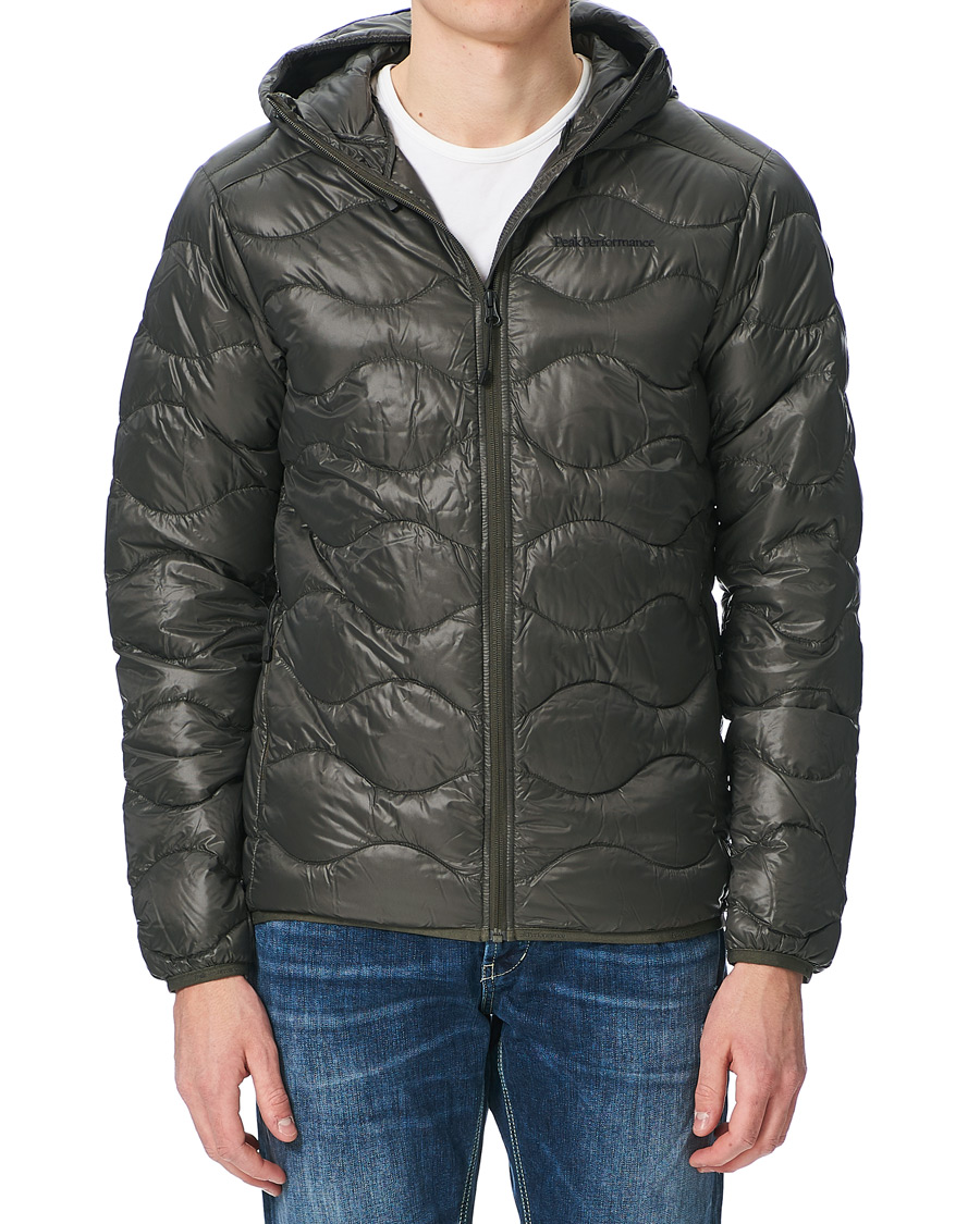 Herr | Jackor | Peak Performance | Helium Hooded Jacket Black Olive