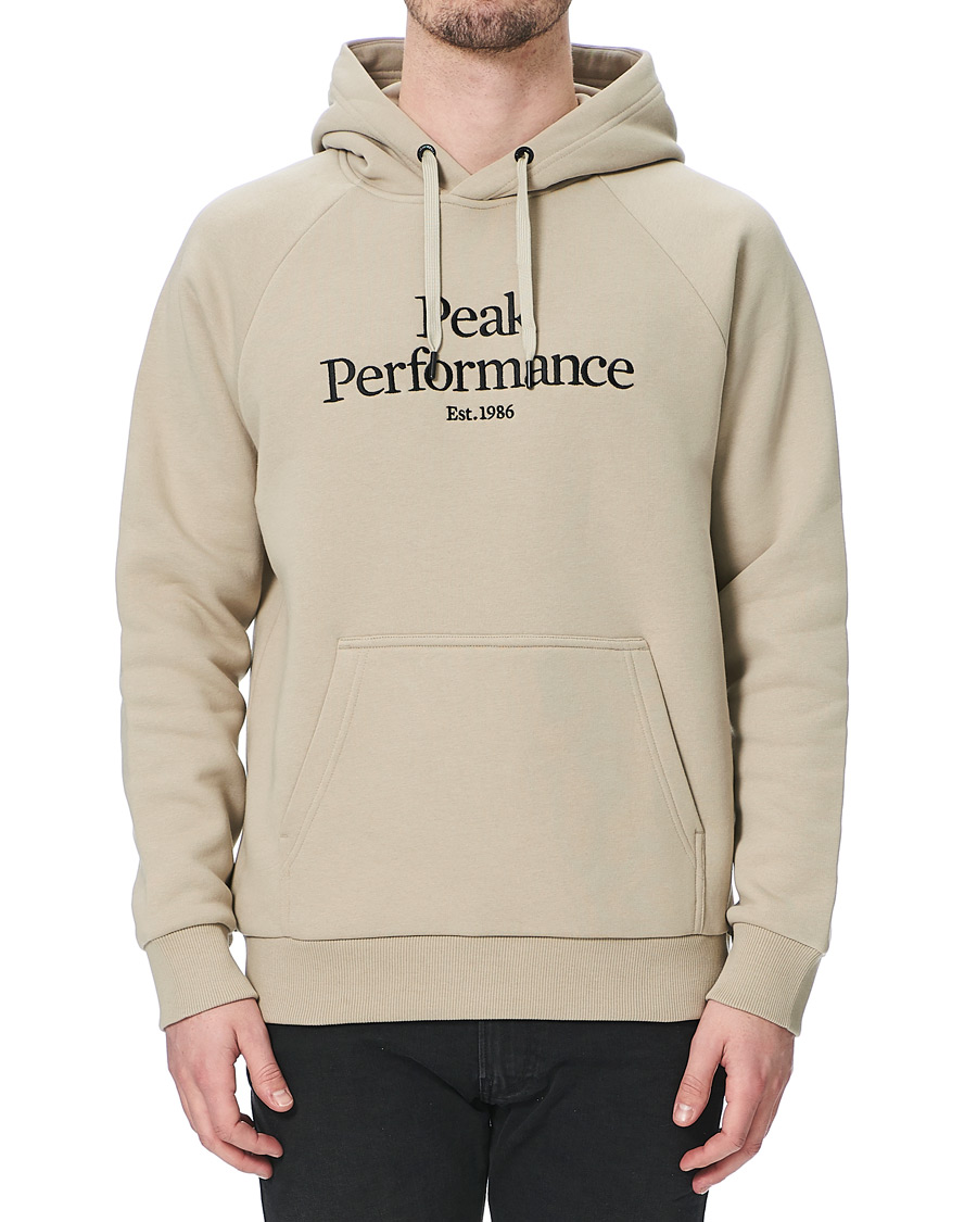 Herr | Tröjor | Peak Performance | Original Logo Hoodie Celsian Beige