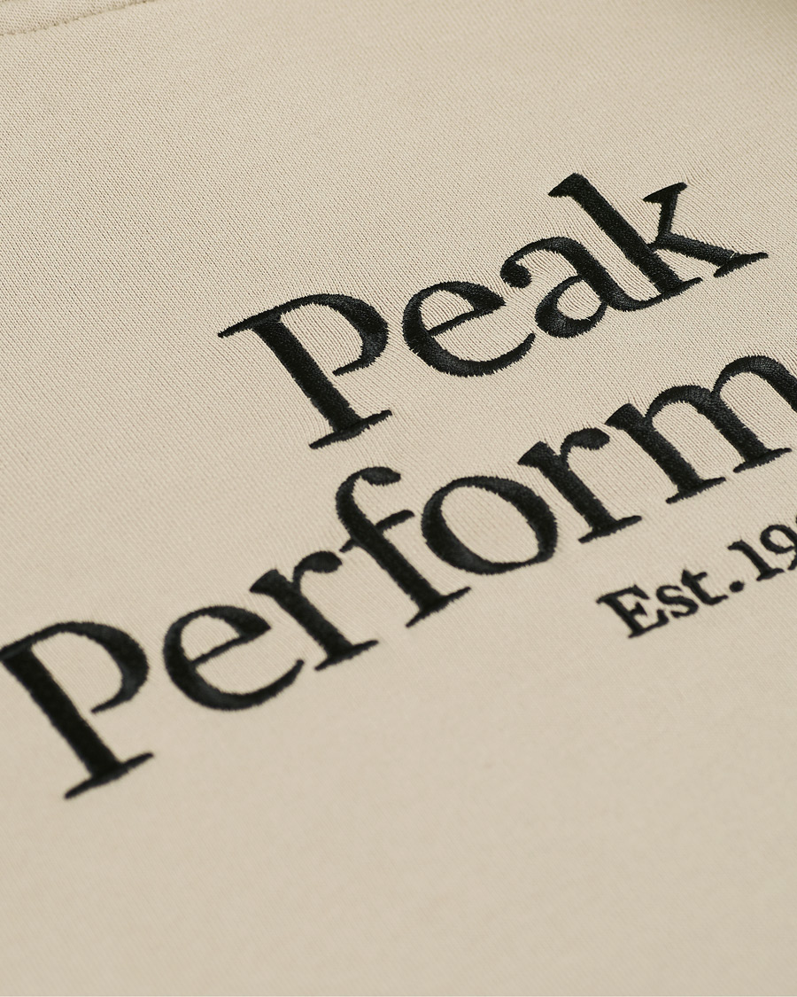 Herr | Tröjor | Peak Performance | Original Logo Hoodie Celsian Beige