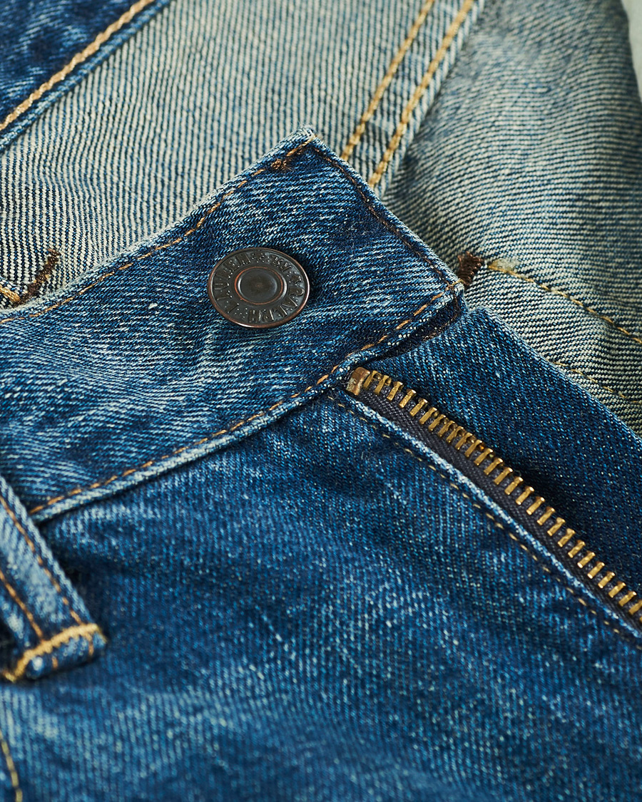 Herr | Jeans | RRL | Low Straight 5-Pocket Japanese Denim Railey Wash