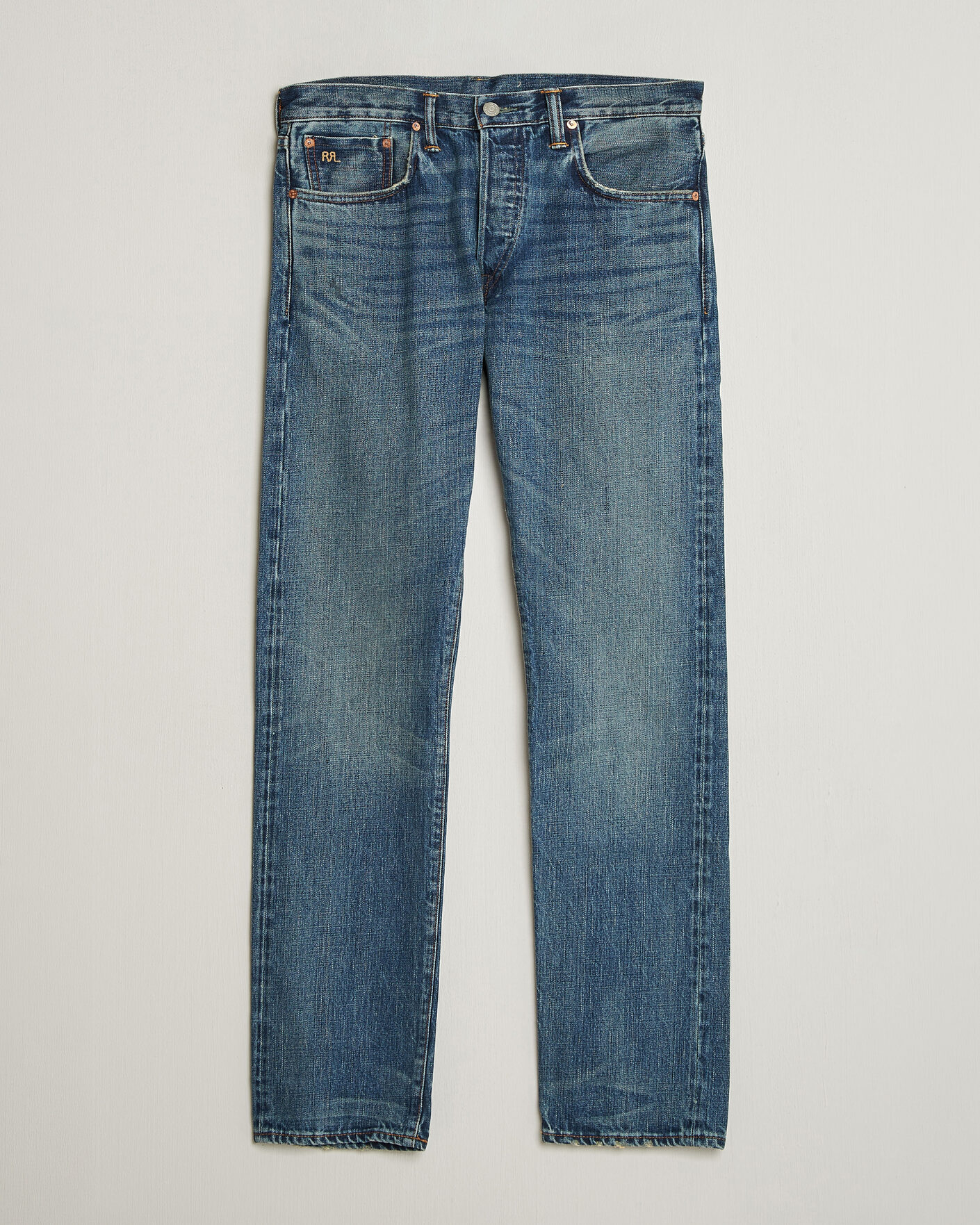 Herr | Byxor | RRL | Slim Fit Selvedge Denim Hillsview Wash