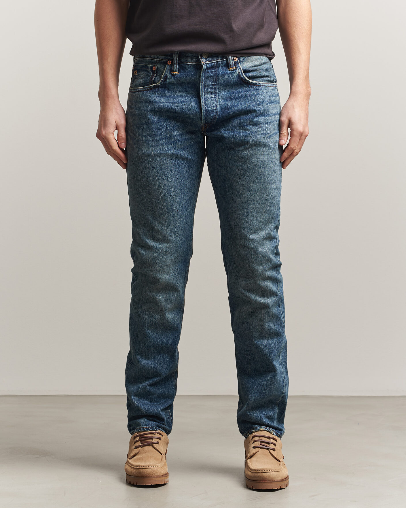 Herr | Jeans | RRL | Slim Fit Selvedge Denim Hillsview Wash