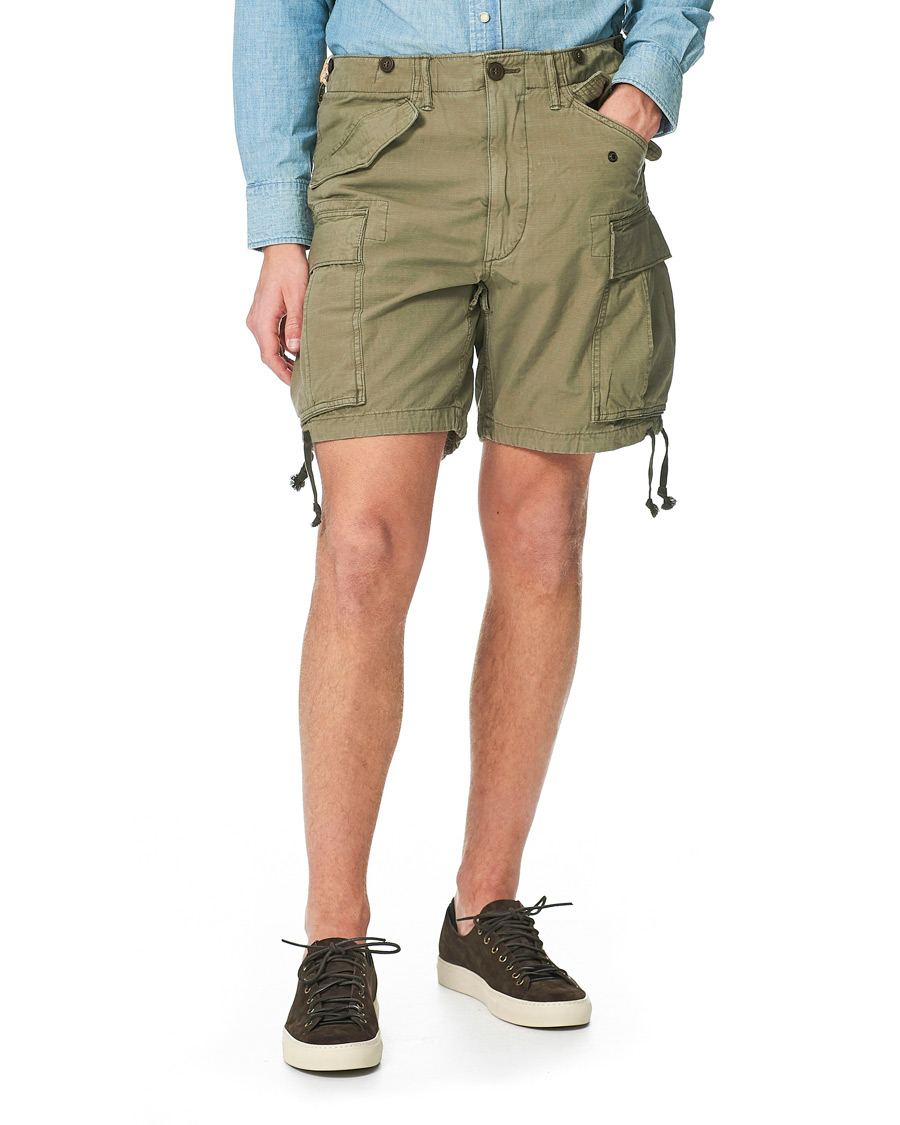 Herr | Shorts | RRL | Regiment Cargo Shorts Shelter Green