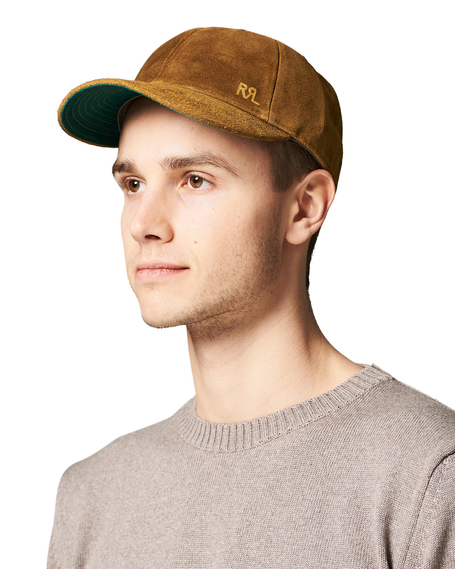 Herr | RRL Rough Out Ball Cap Tan | RRL | Rough Out Ball Cap Tan