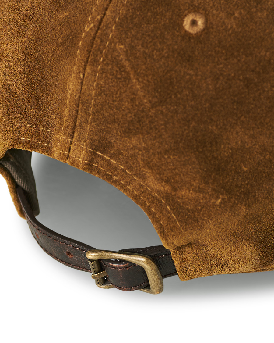 Herr | RRL Rough Out Ball Cap Tan | RRL | Rough Out Ball Cap Tan