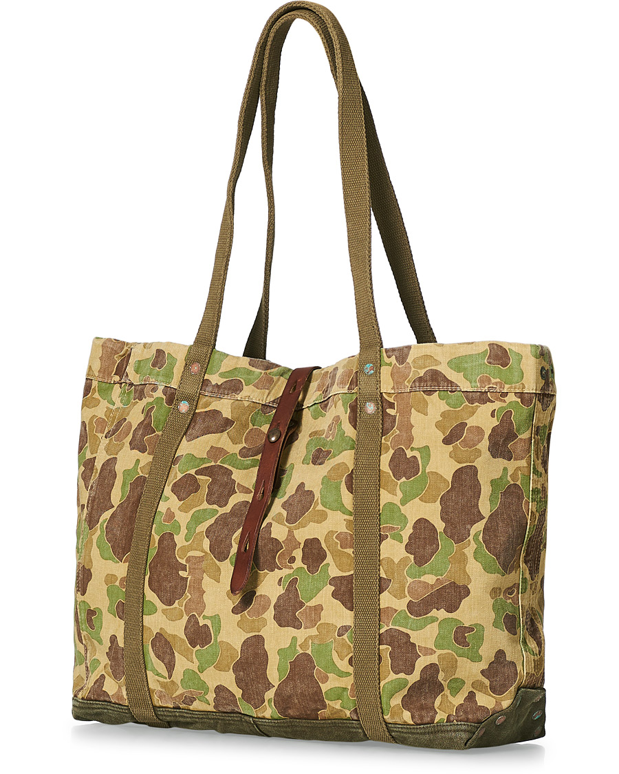 Herr | RRL Jungle Cloth Tote Bag Olive Camo | RRL | Jungle Cloth Tote Bag Olive Camo