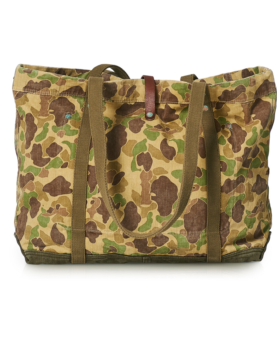 Herr | RRL Jungle Cloth Tote Bag Olive Camo | RRL | Jungle Cloth Tote Bag Olive Camo
