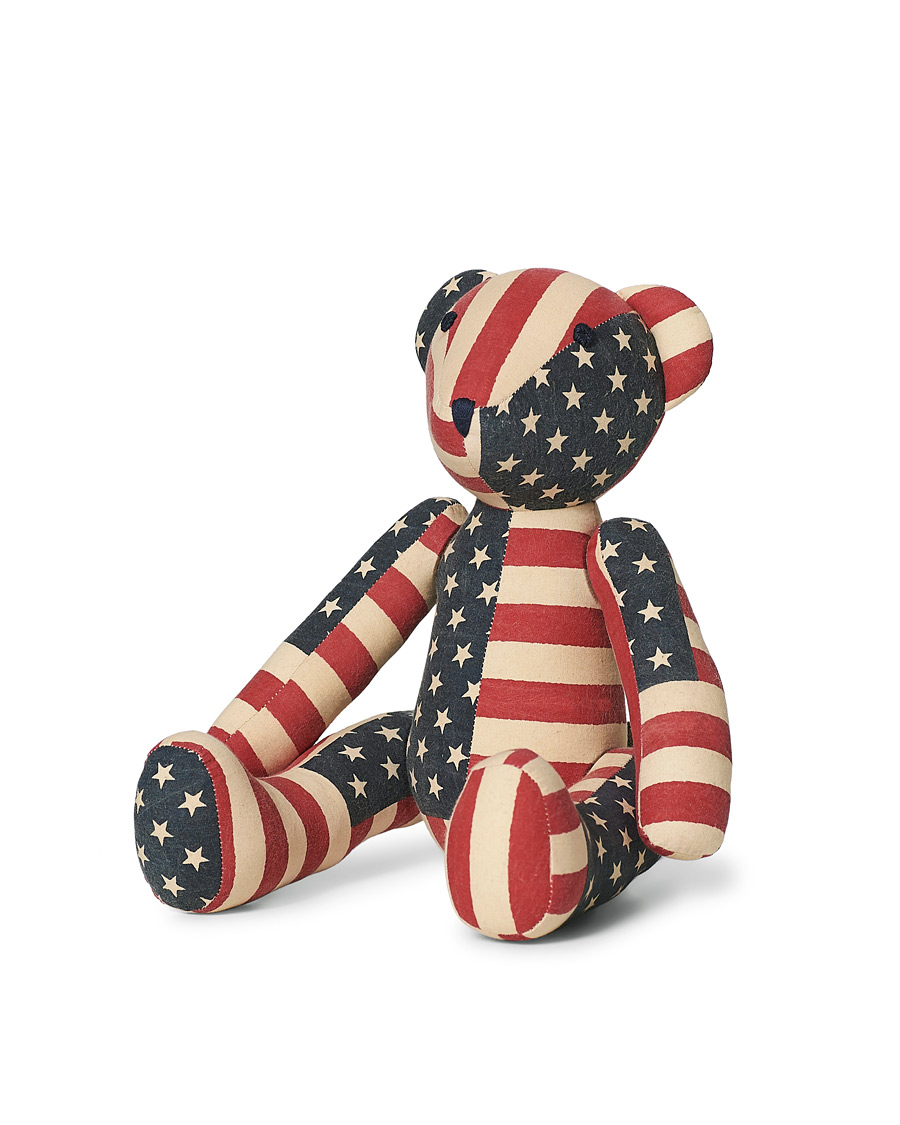 Herr | RRL Teddy Bear Limited Edition Patchwork Flag | RRL | Teddy Bear Limited Edition Patchwork Flag