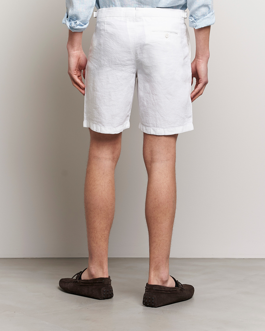 Herr | Shorts | Orlebar Brown | Norwich Linen Shorts White