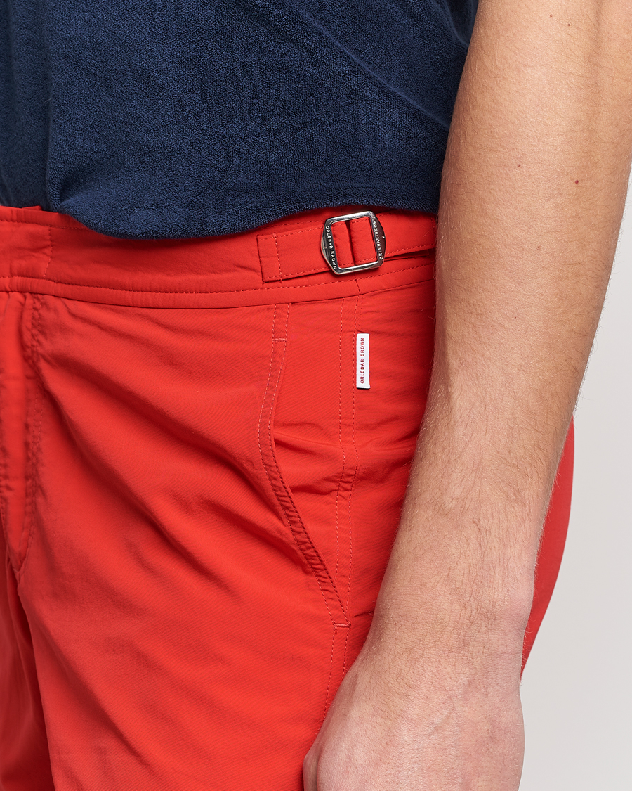 Herr | Badbyxor | Orlebar Brown | Bulldog II Medium Length Swim Shorts Rescue Red