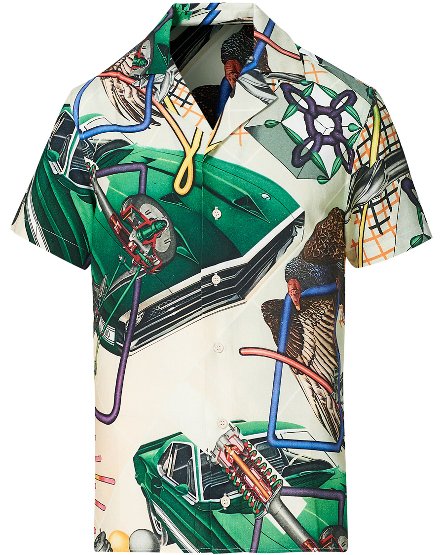 Herr | Skjortor | Orlebar Brown | Travis Peter Philips Print Resort Shirt Front Axle