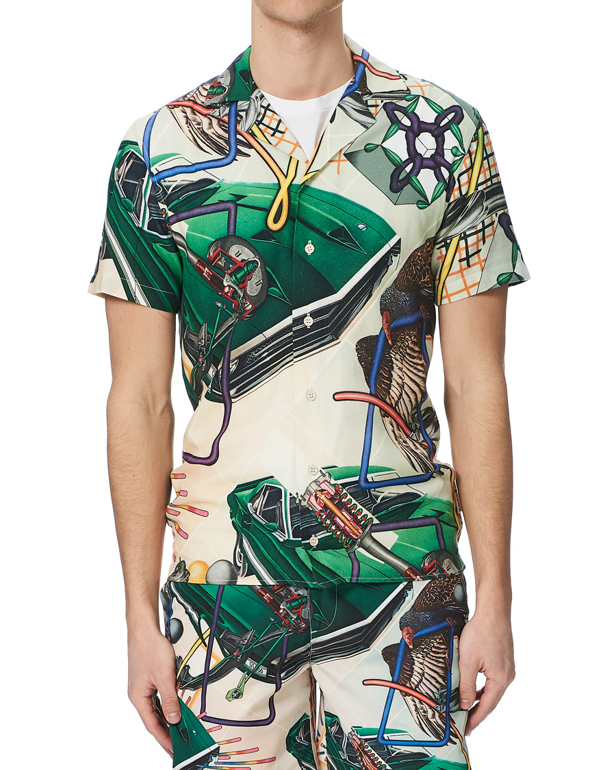 Herr | Skjortor | Orlebar Brown | Travis Peter Philips Print Resort Shirt Front Axle