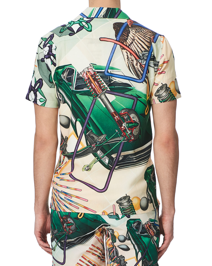 Herr | Skjortor | Orlebar Brown | Travis Peter Philips Print Resort Shirt Front Axle