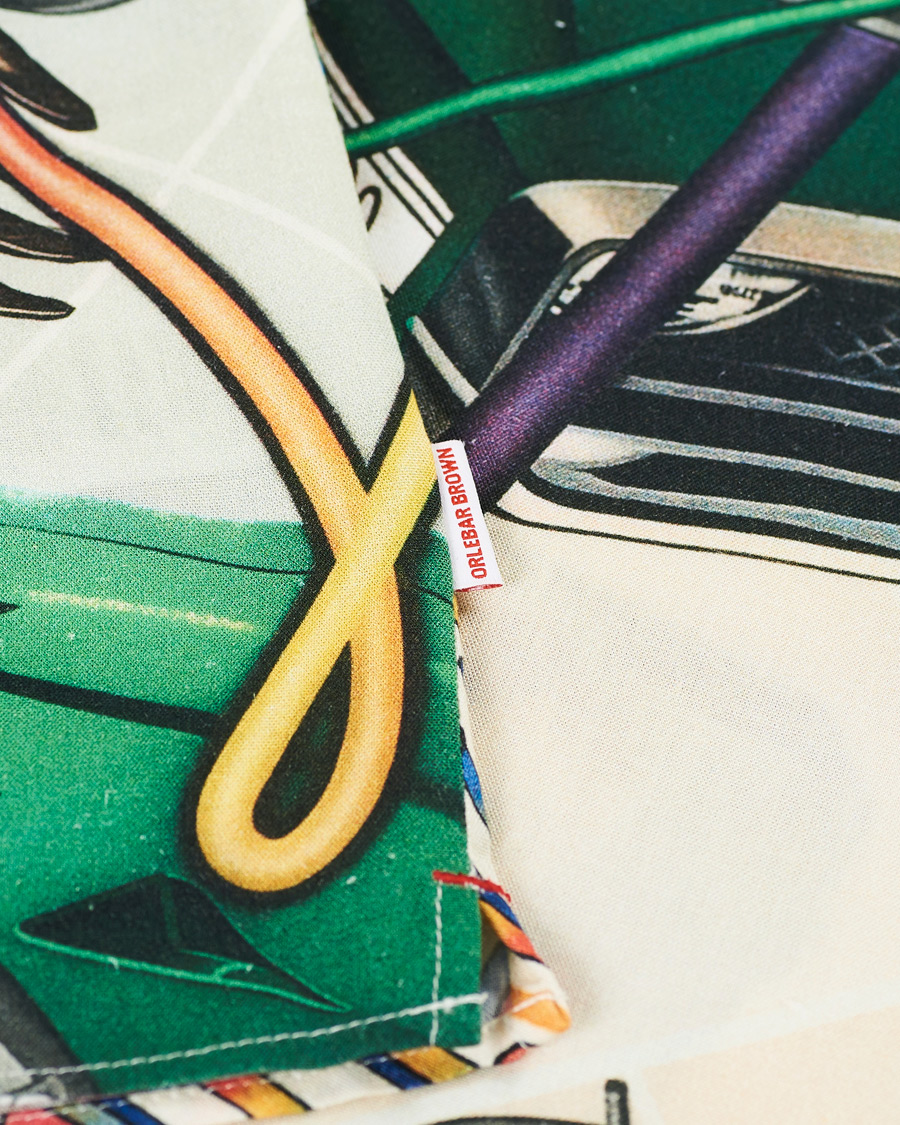 Herr | Skjortor | Orlebar Brown | Travis Peter Philips Print Resort Shirt Front Axle
