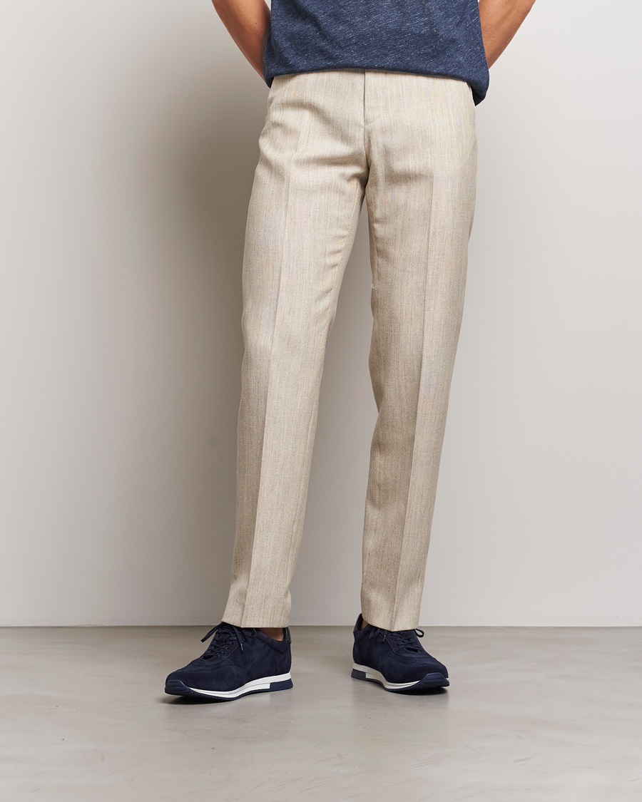 Herr | Sneakers | Loake Shoemakers | Bannister Running Sneaker Navy Suede