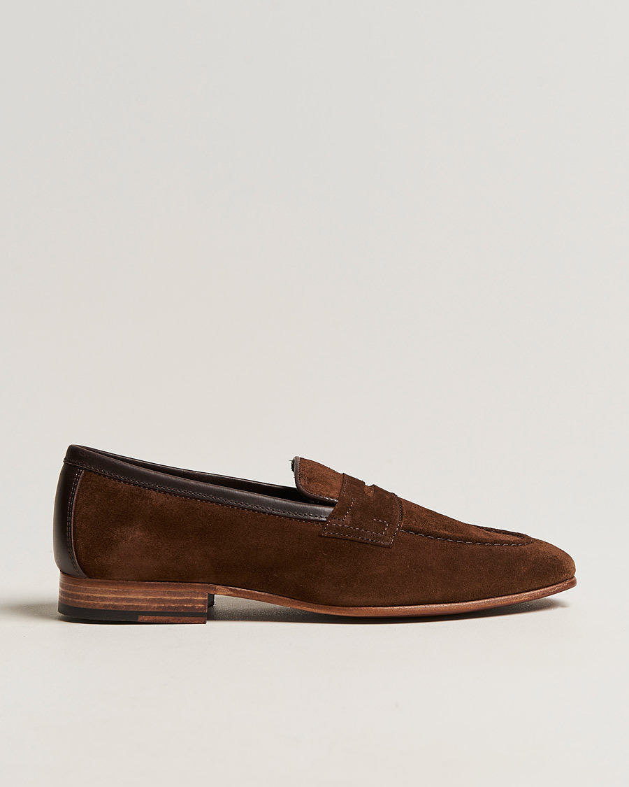Herr | Loake Lifestyle Darwin Loafer Dark Brown Suede | Loake Lifestyle | Darwin Loafer Dark Brown Suede