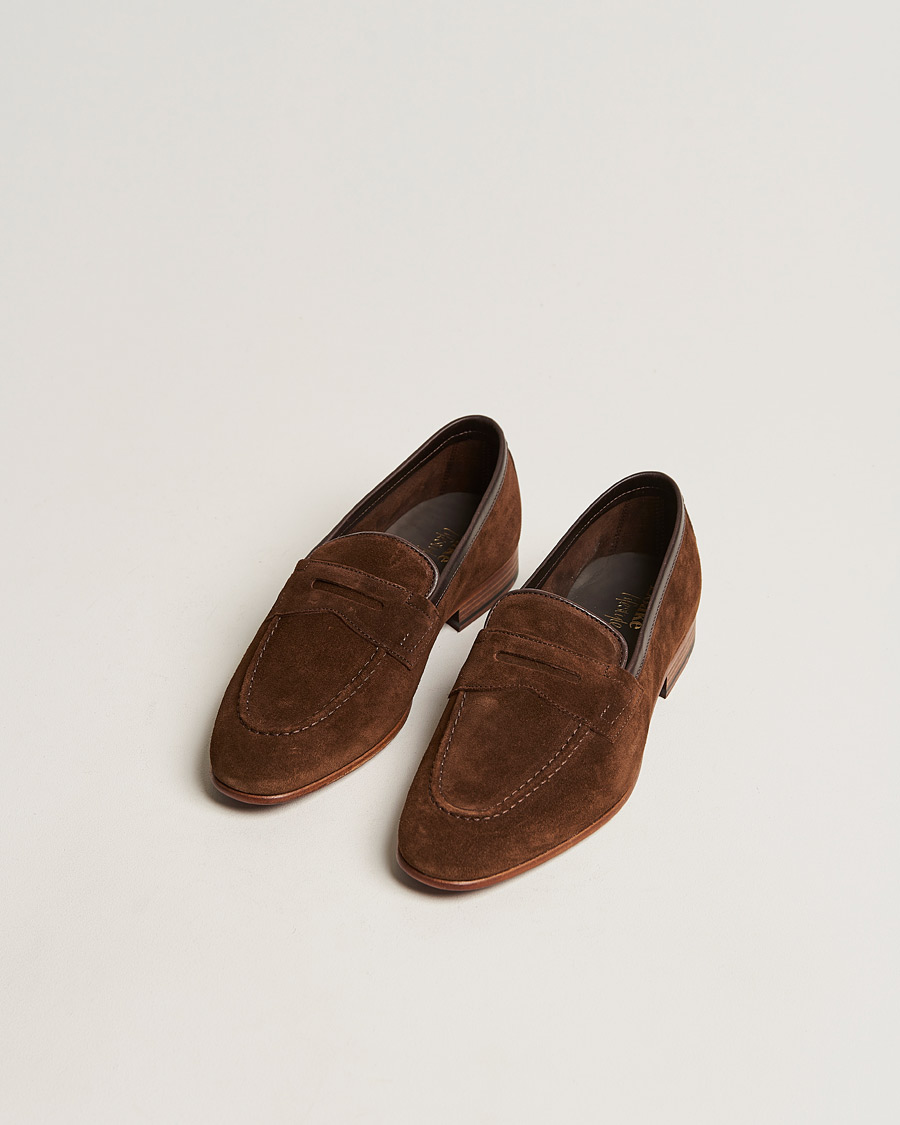Herr | Loake Lifestyle Darwin Loafer Dark Brown Suede | Loake Lifestyle | Darwin Loafer Dark Brown Suede