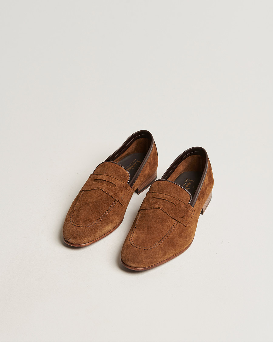 Herr | Loafers | Loake Lifestyle | Darwin Loafer Tan Suede