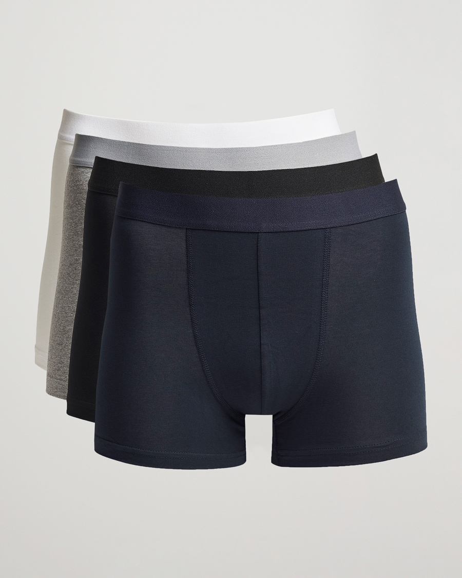Herr | Underkläder | Bread & Boxers | 4-Pack Boxer Brief White/Black/Grey/Navy