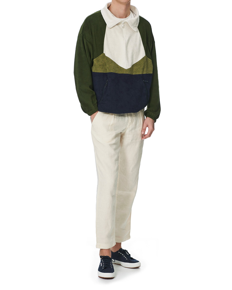 Herr | Tröjor | Howlin' | Long Sleeve Terry Zip Sweat Dark Green