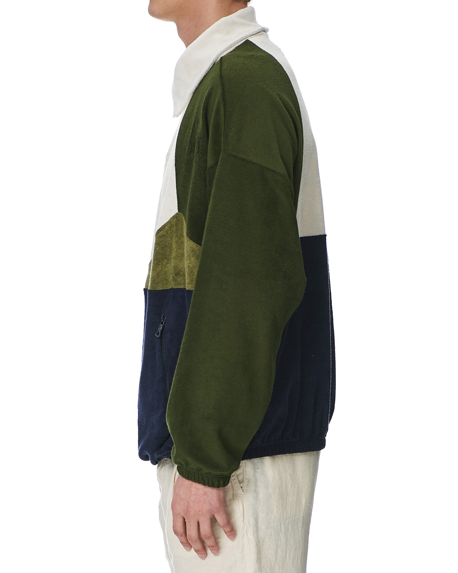 Herr | Tröjor | Howlin' | Long Sleeve Terry Zip Sweat Dark Green