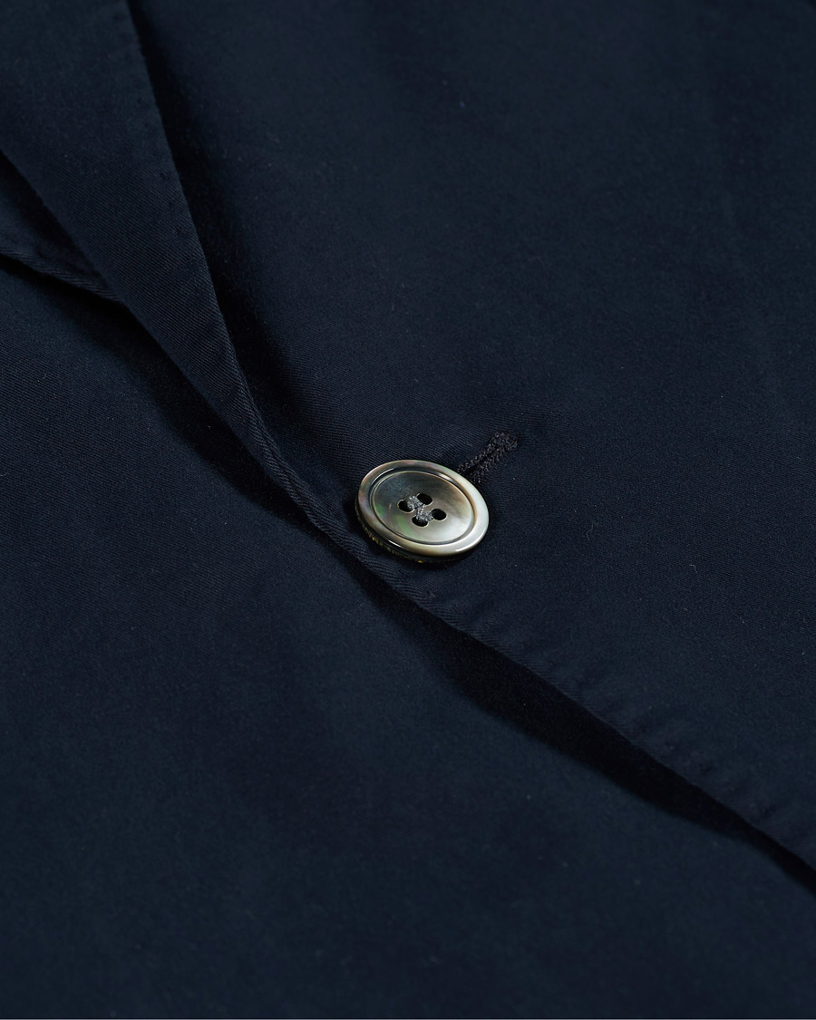 Herr | Kavajer | Oscar Jacobson | Egel Cotton Blazer Navy