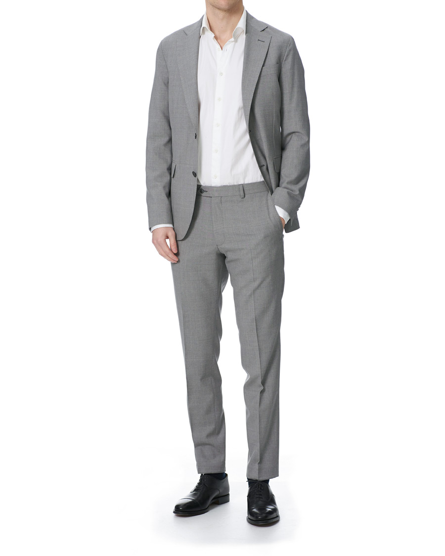Herr | Kostymer | Oscar Jacobson | Egel Soft Super 130s Suit Light Grey