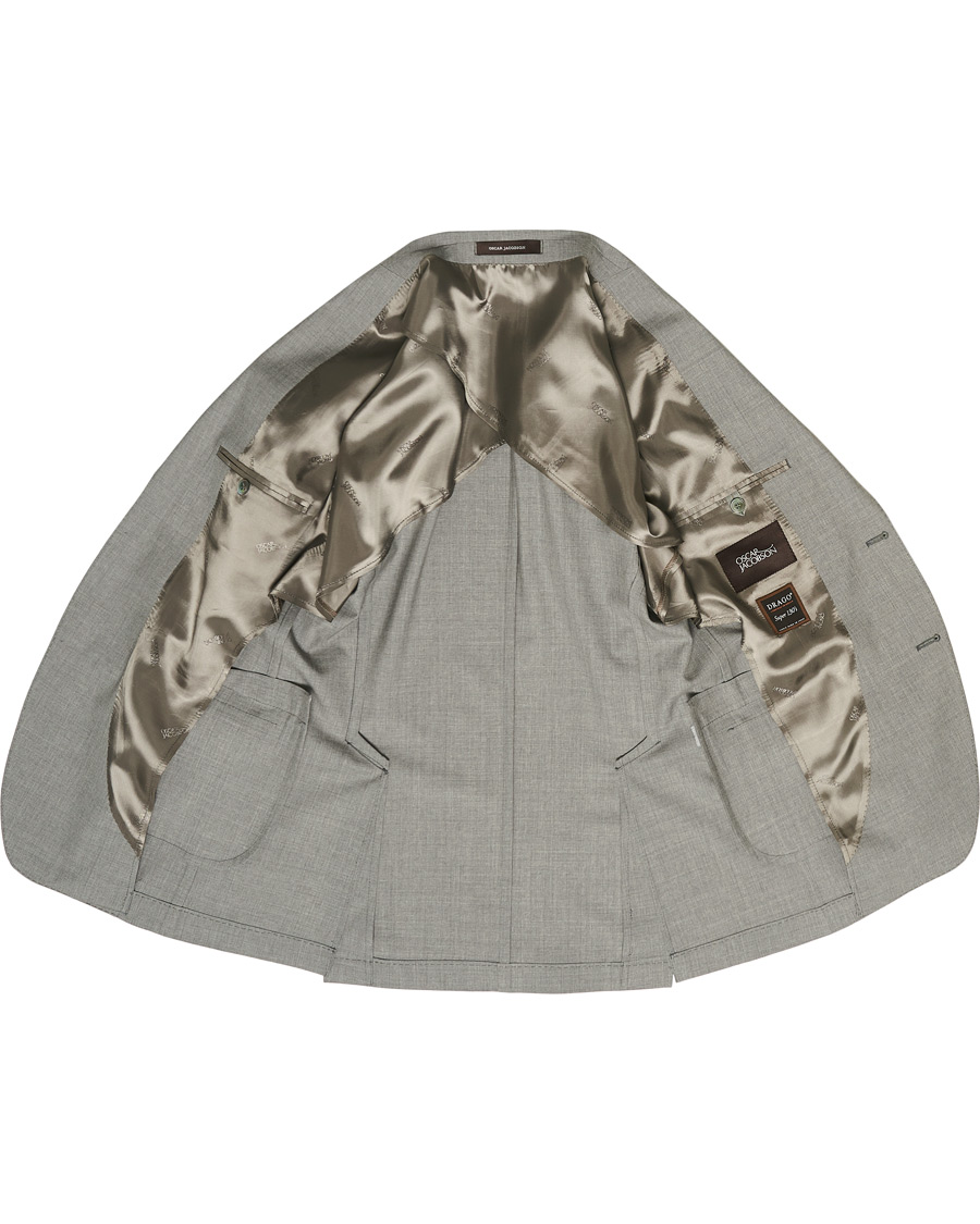 Herr | Kostymer | Oscar Jacobson | Egel Soft Super 130s Suit Light Grey