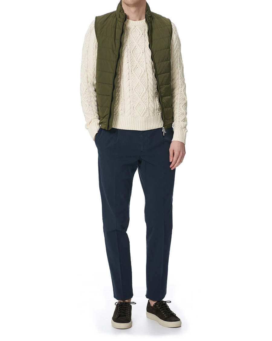 Herr | Jackor | Oscar Jacobson | Liner Evo Waistcoat Green