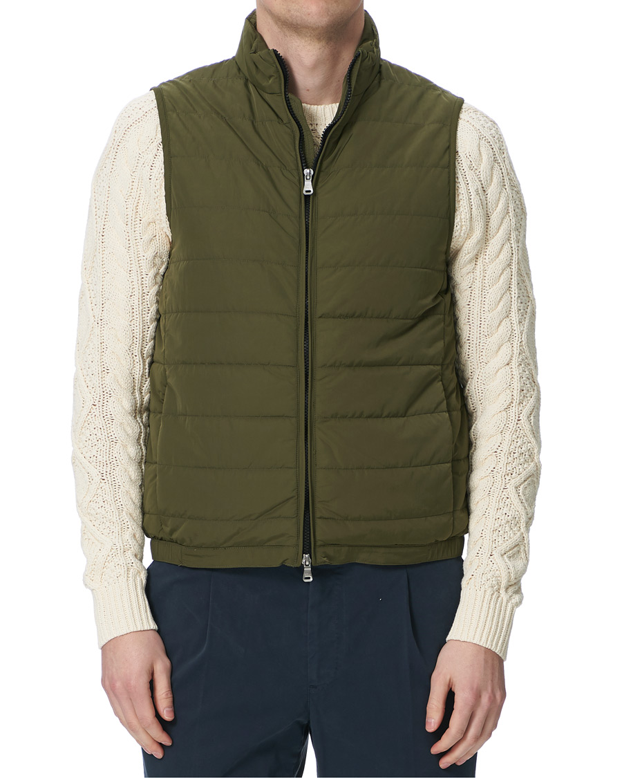 Herr | Jackor | Oscar Jacobson | Liner Evo Waistcoat Green