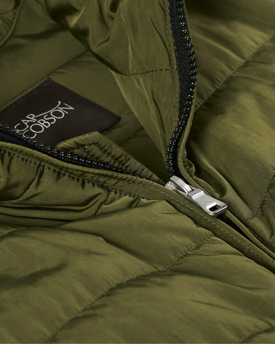 Herr | Jackor | Oscar Jacobson | Liner Evo Waistcoat Green