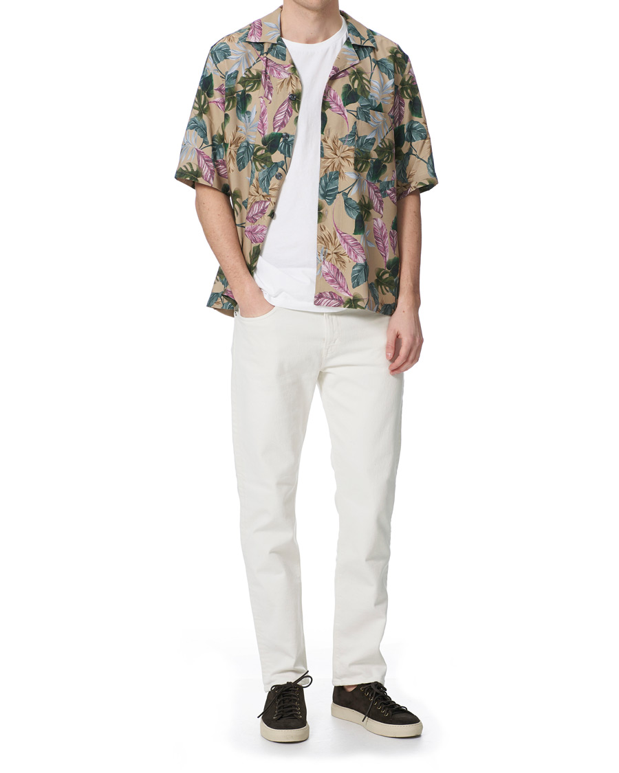 Herr | Skjortor | Oscar Jacobson | Hilmer Short Sleeve Viscose Resort Shirt Multi