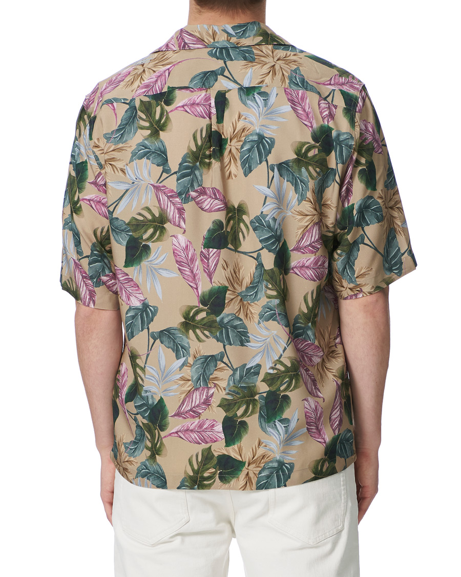 Herr | Skjortor | Oscar Jacobson | Hilmer Short Sleeve Viscose Resort Shirt Multi