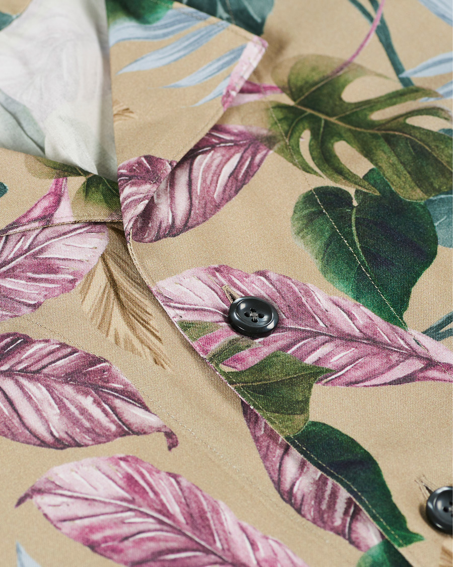 Herr | Skjortor | Oscar Jacobson | Hilmer Short Sleeve Viscose Resort Shirt Multi