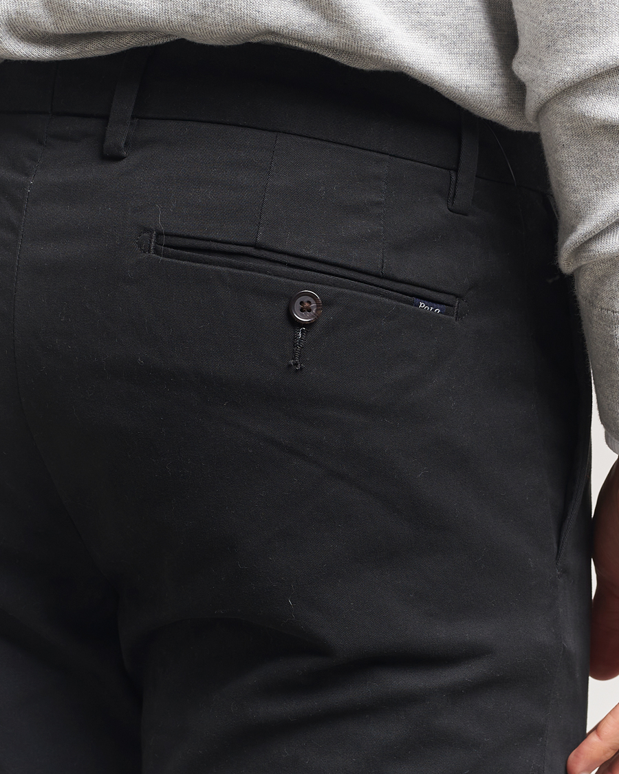 Herr | Byxor | Polo Ralph Lauren | Slim Fit Stretch Chinos Black