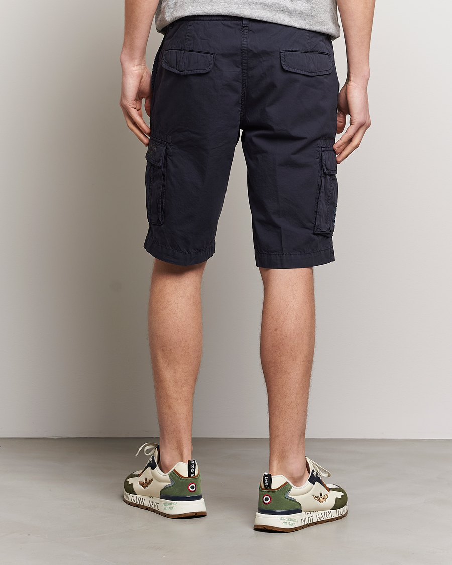Herr | Shorts | Aeronautica Militare | BE066 Cargo Shorts Navy