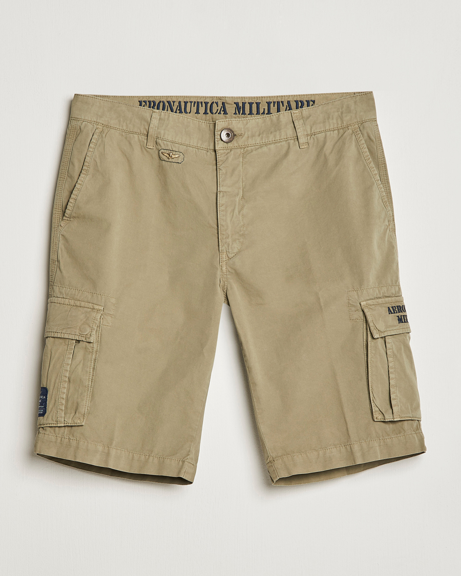 Herr | Shorts | Aeronautica Militare | BE066 Cargo Shorts Green