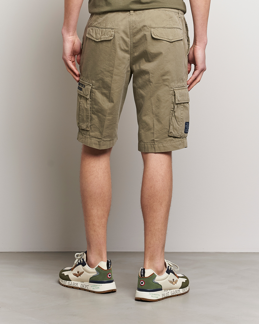 Herr | Shorts | Aeronautica Militare | BE066 Cargo Shorts Green