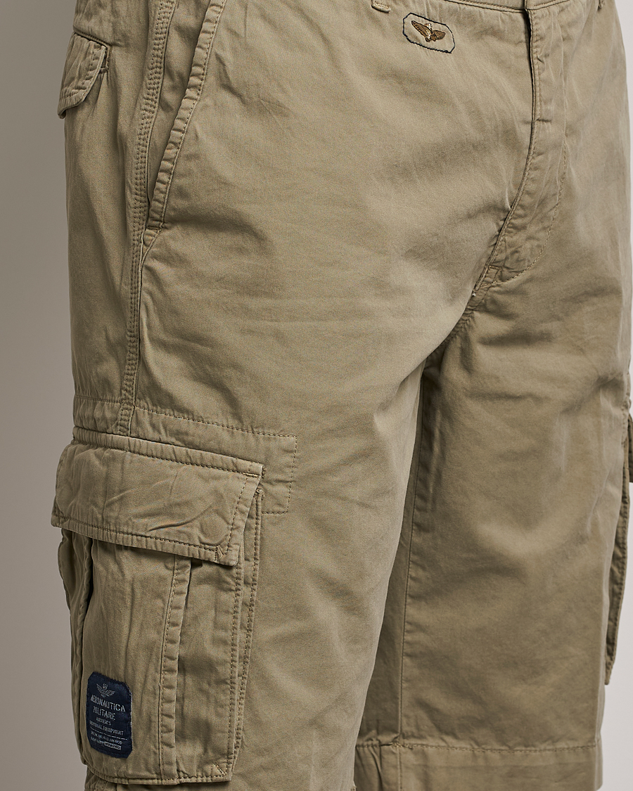 Herr | Shorts | Aeronautica Militare | BE066 Cargo Shorts Green