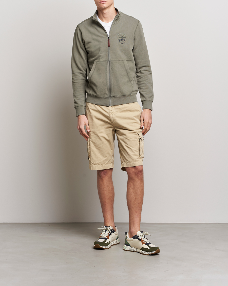 Herr | Shorts | Aeronautica Militare | BE066 Cargo Shorts Sand